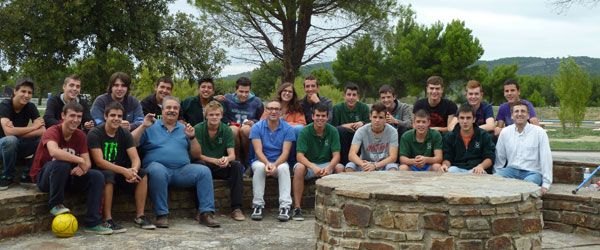 2014 France trip with the pig breeding course students