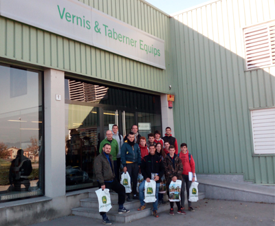 Study visit to the company Vernis & Taberner Equips, SL