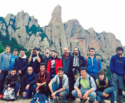 VE al PN de la Muntanya de Montserrat amb els alumnes de 2n de GS de Gestió Forestal i del Medi Natural